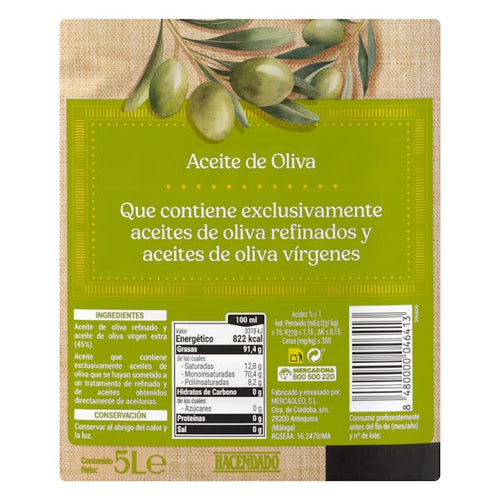 Aceite de oliva 1º Hacendado
