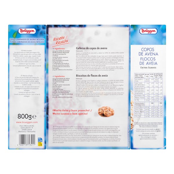 Copos de avena Brüggen