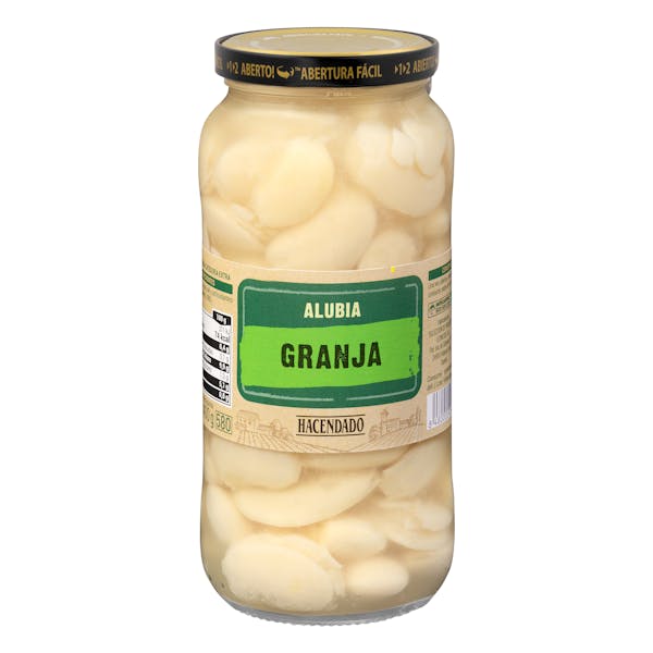 Alubia cocida granja Hacendado